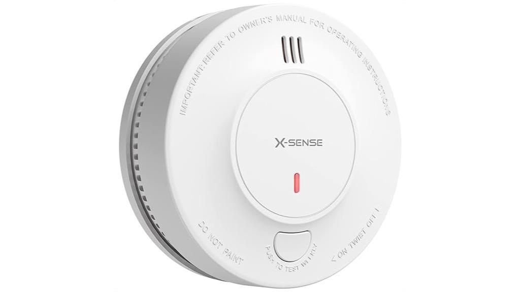 10 year battery smoke alarm