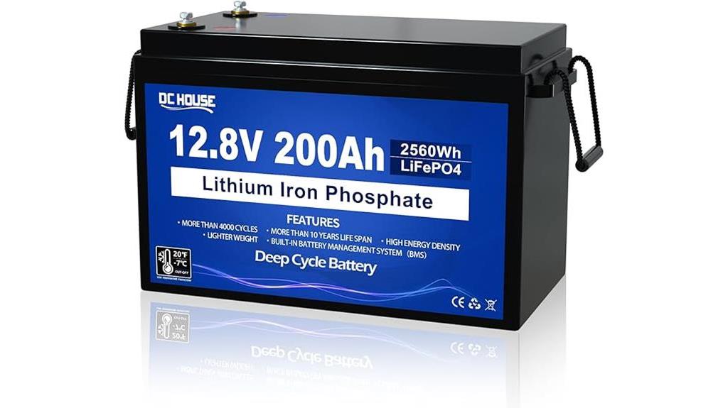 12v 200ah lithium battery