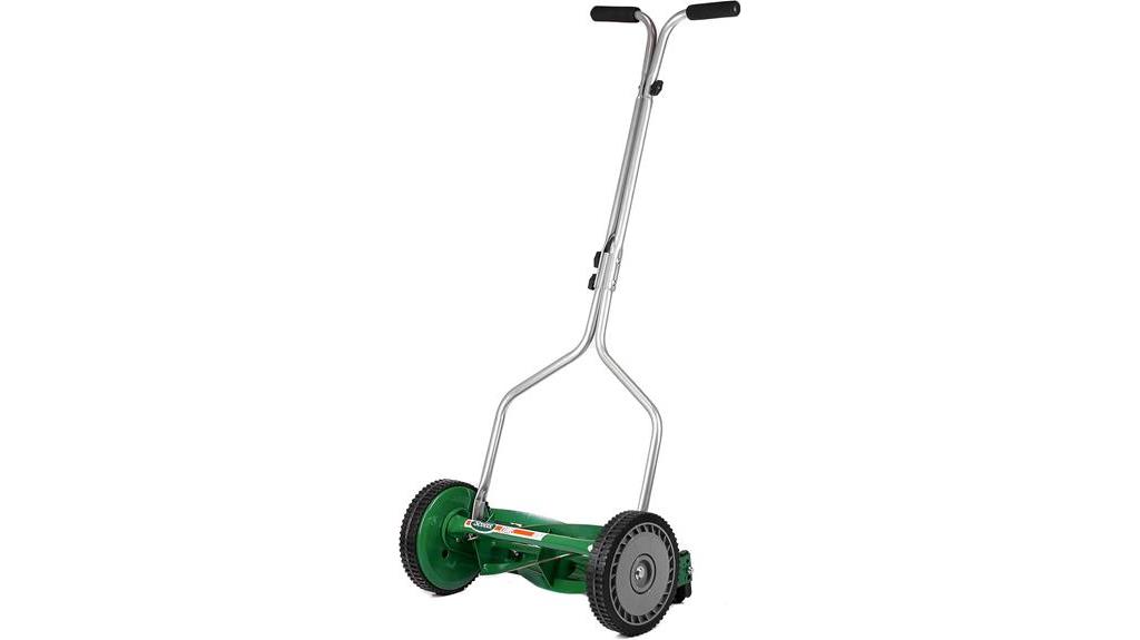 14 inch push reel mower