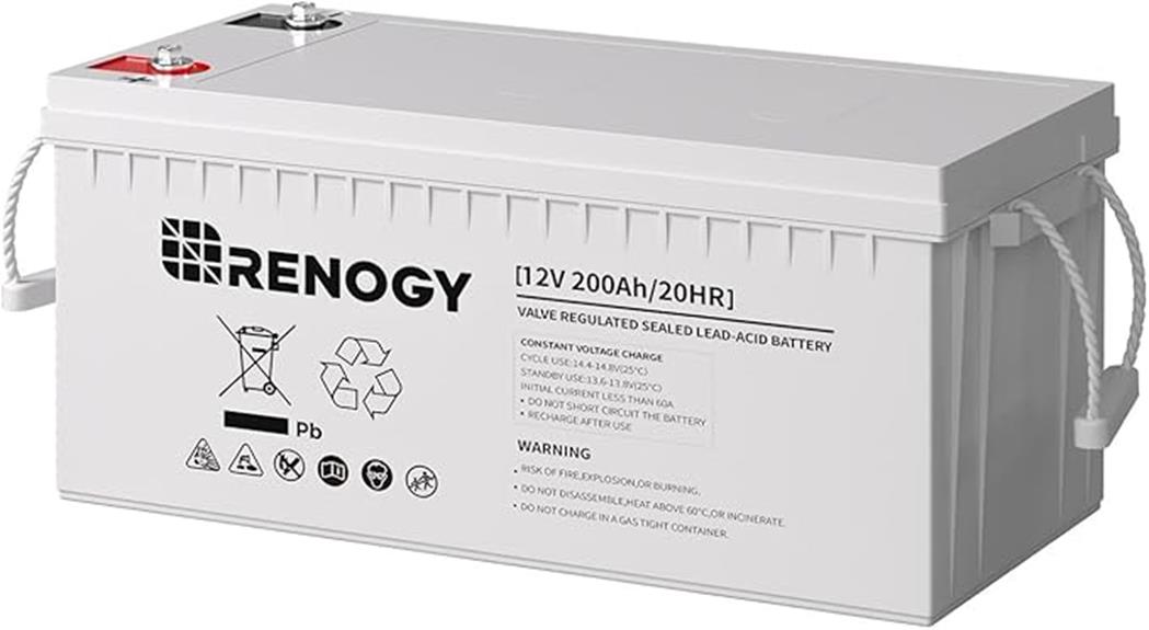 200ah 12v agm battery