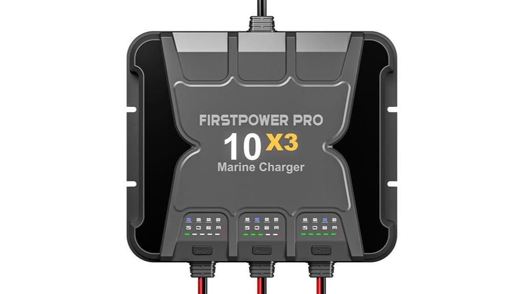 30a waterproof marine charger