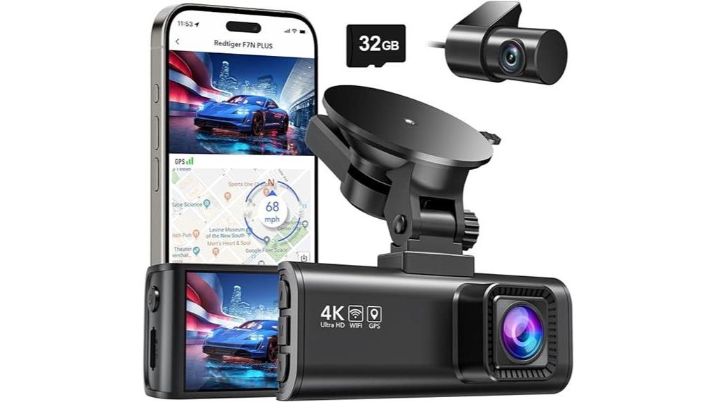 4k full hd dash camera