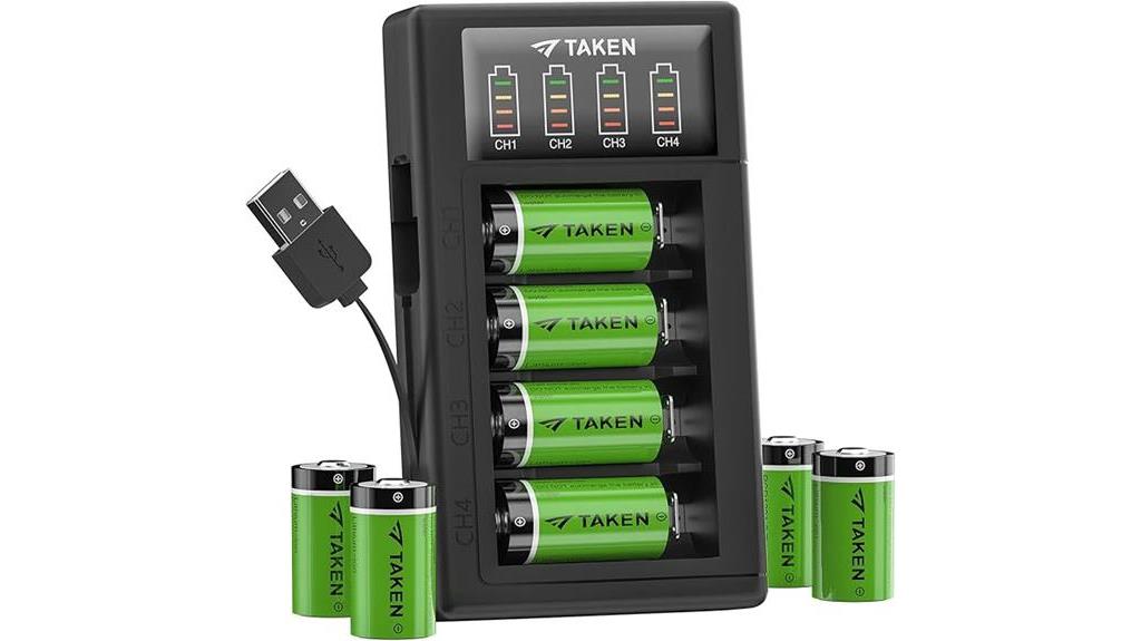 8 pack cr123a batteries