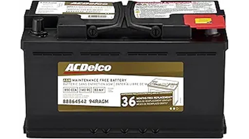 acdelco gold agm battery