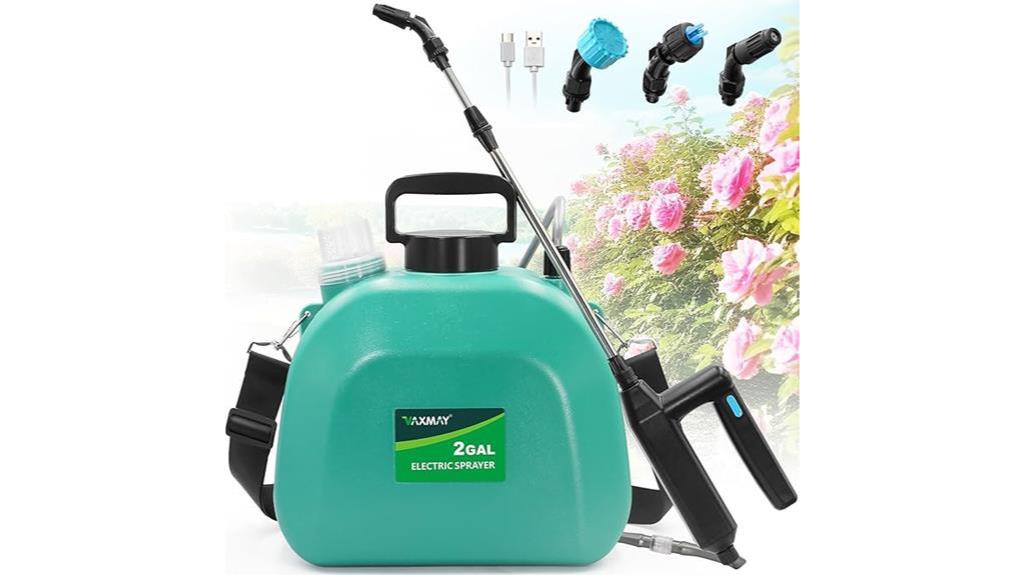 adjustable shoulder strap sprayer