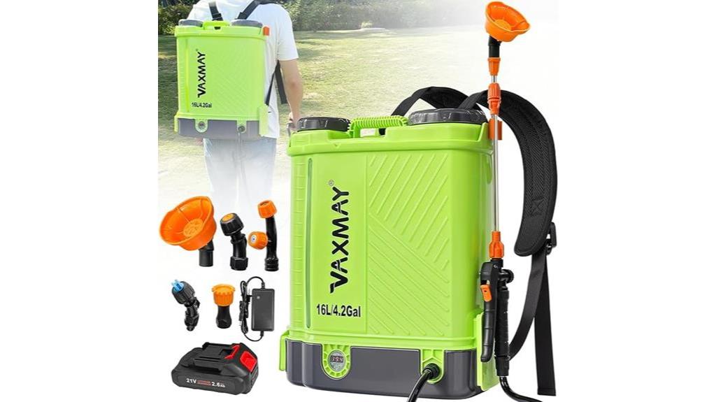 battery powered backpack sprayer