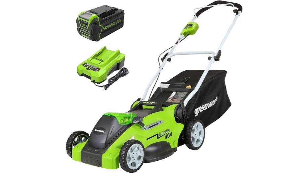 battery powered lawn care solution