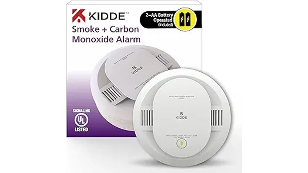 battery powered smoke detector