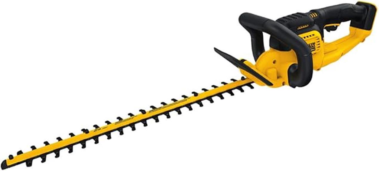 dewalt 20v hedge trimmer