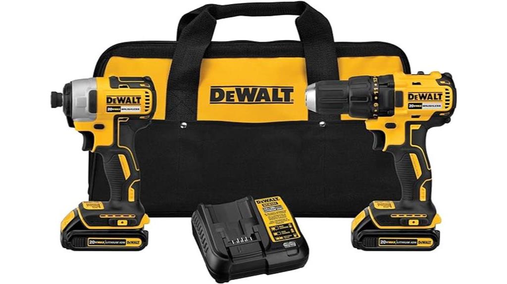 dewalt 20v max combo kit