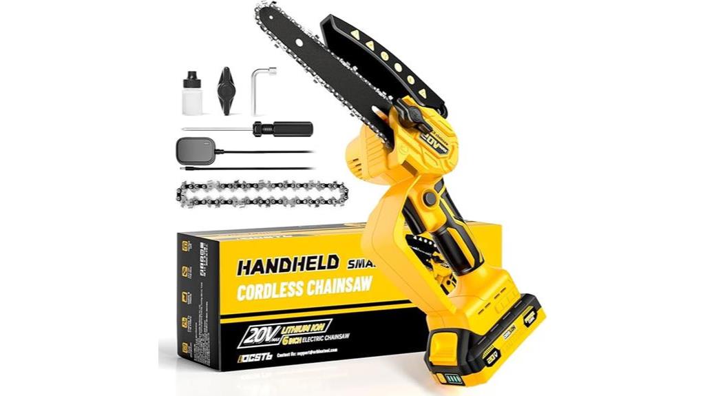 dewalt 20v max mini chainsaw