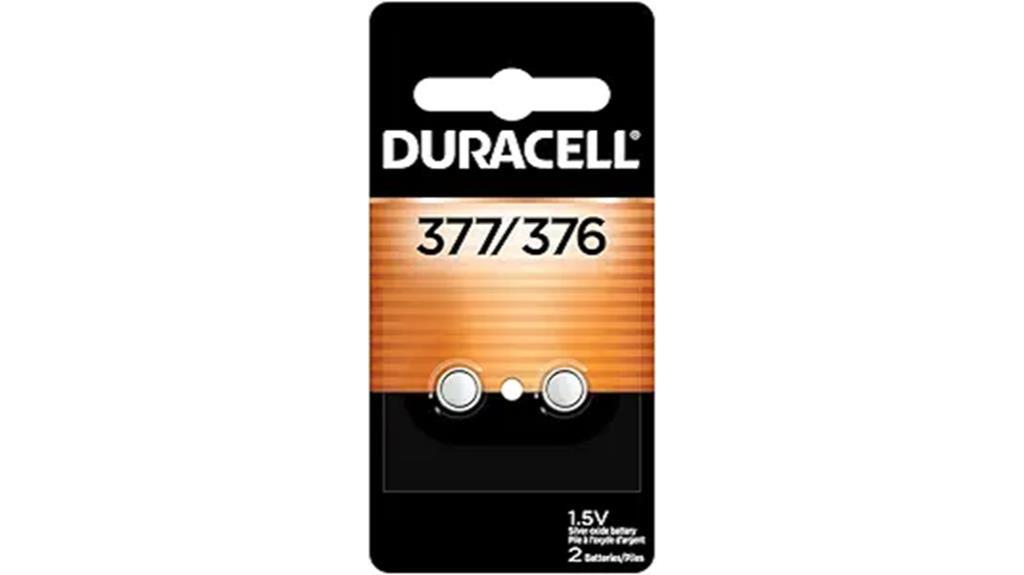 duracell silver oxide batteries