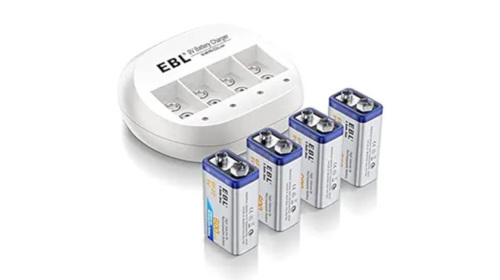 ebl 4 bay battery charger