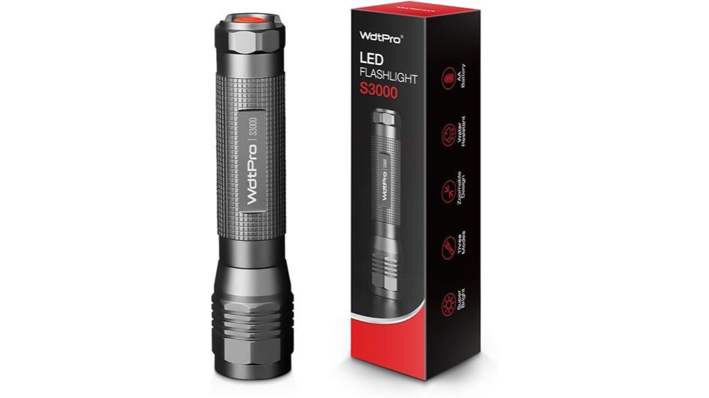 high powered led flashlight s3000