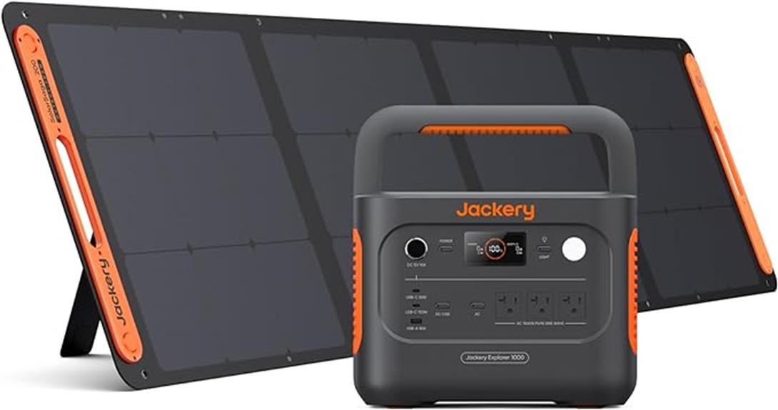 jackery 1000 solar generator