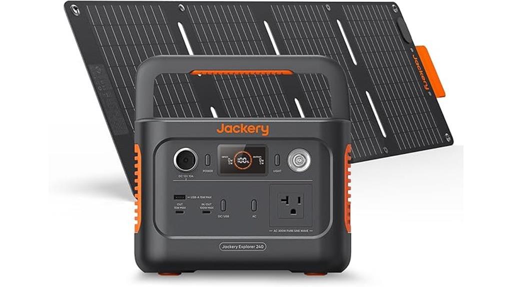 jackery solar generator 240