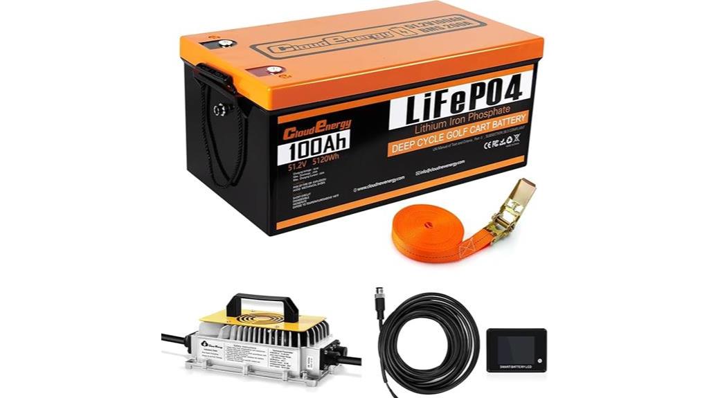 lifepo4 golf cart battery