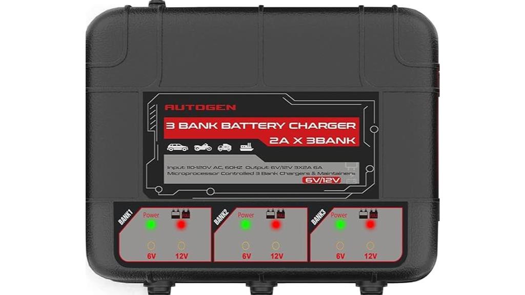 marine battery charger system