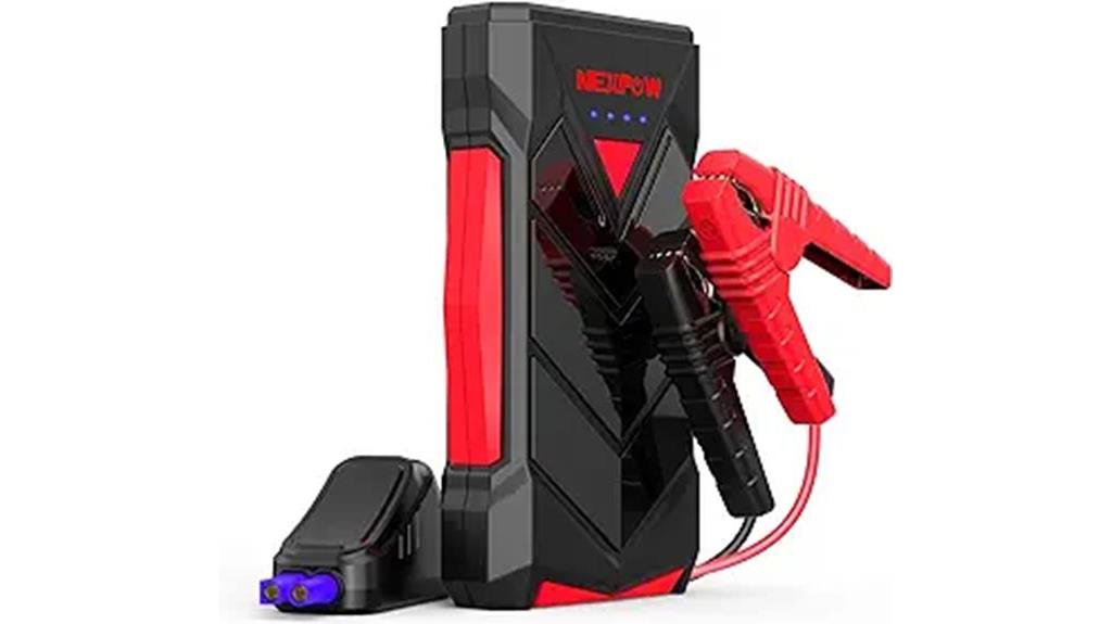 nexpow portable car jumpstarter