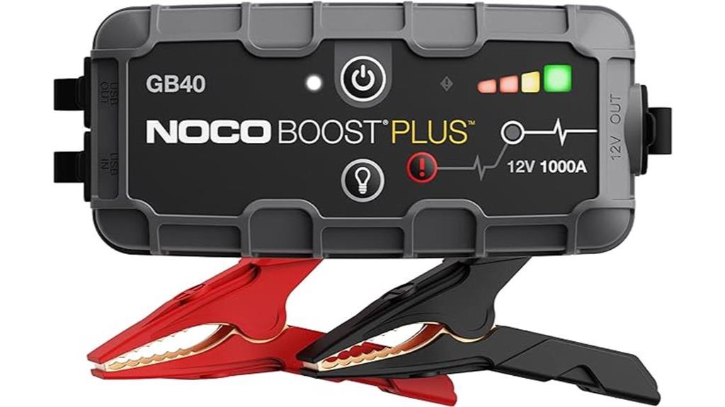 portable car battery booster