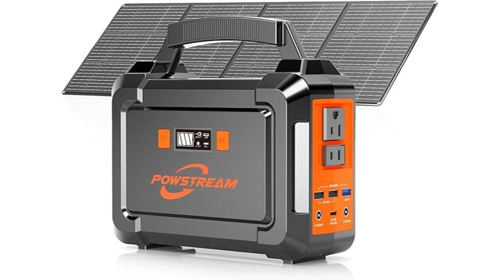 portable solar generator kit