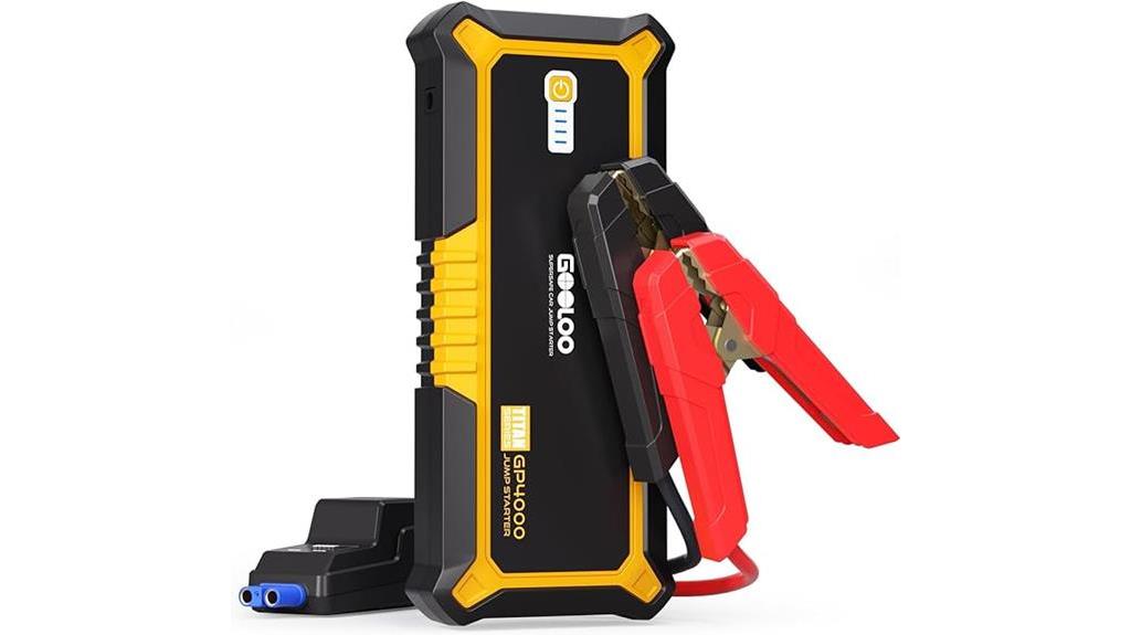 powerful 4000a jump starter