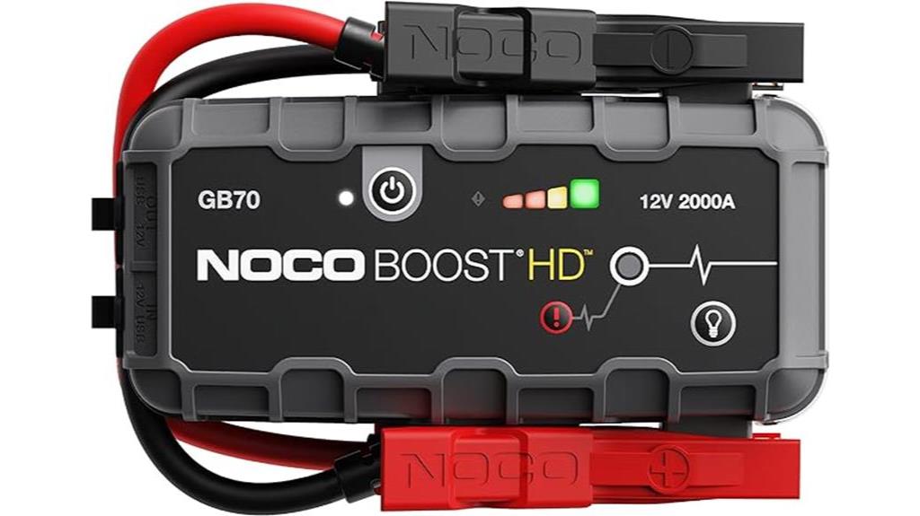 powerful car jump starter