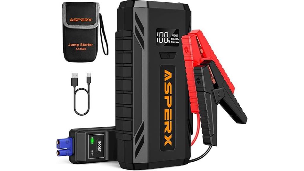 powerful car jump starter