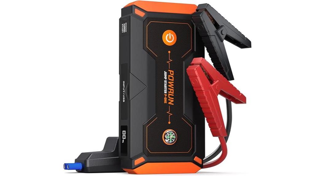 powerful portable jump starter