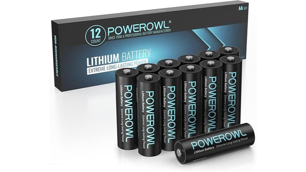 powerowl aa batteries pack