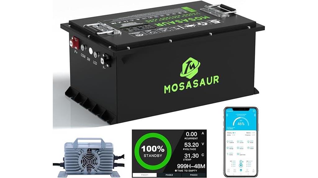 smart bms golf cart battery