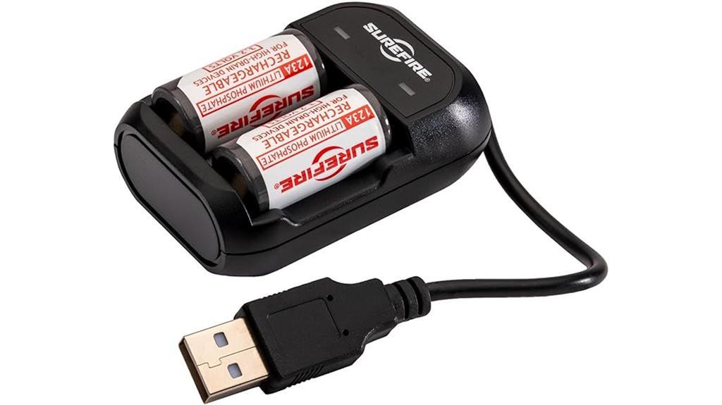 surefire lithium battery 450mah