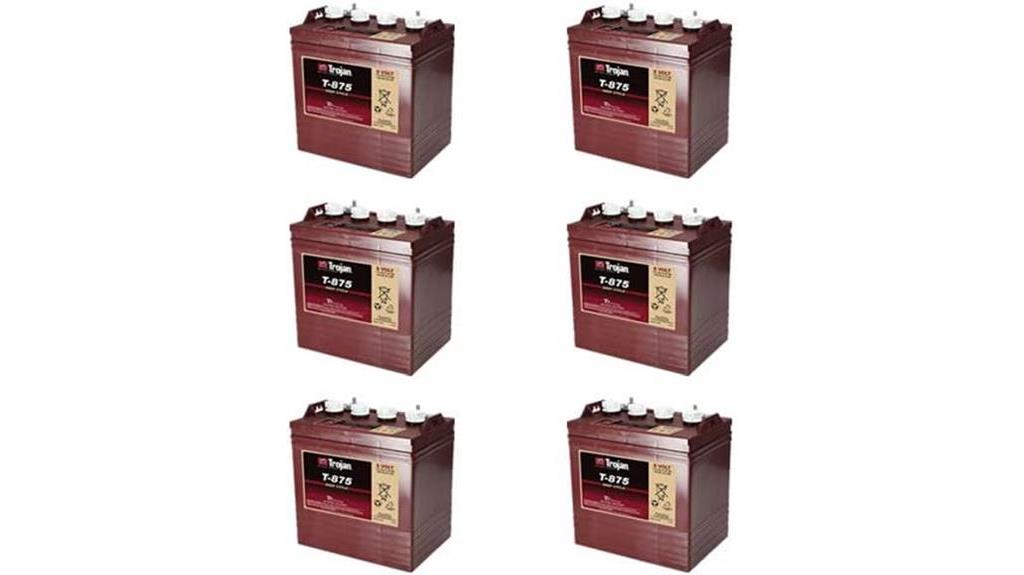 trojan t875 deep cycle batteries