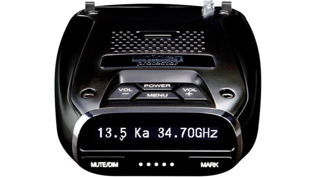 uniden dfr7 radar detector