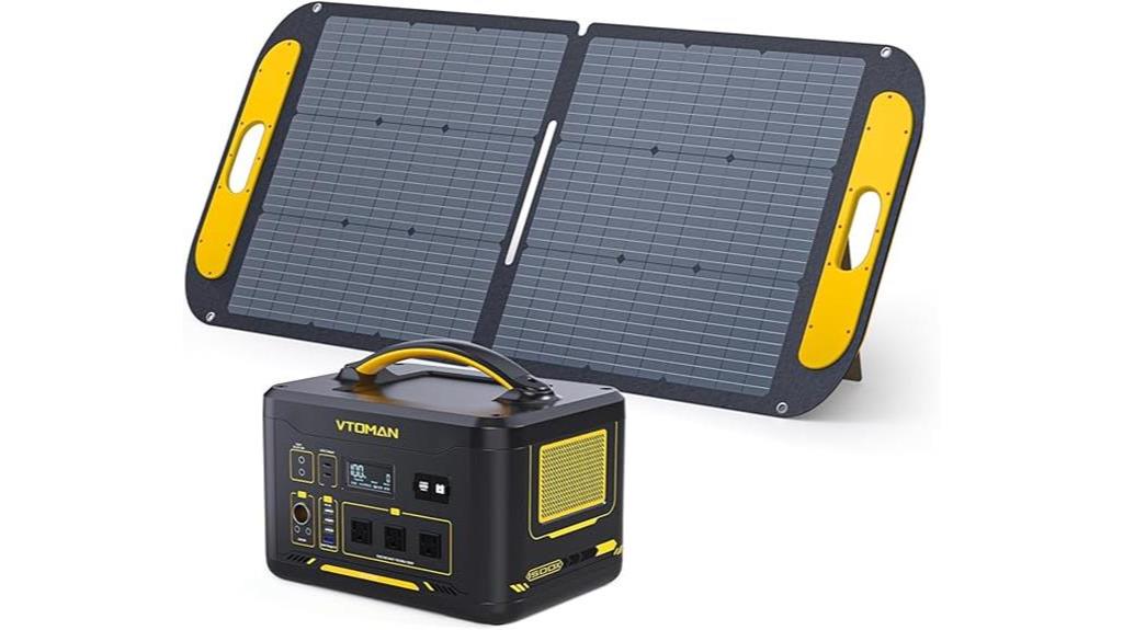 vtoman 1500w solar generator