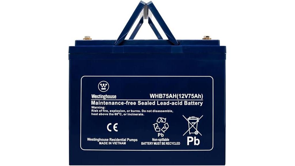 westinghouse 12v deep cycle battery