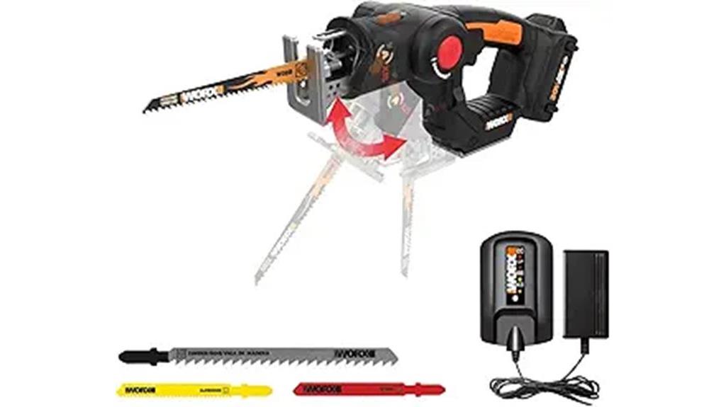 worx 20v axis saw