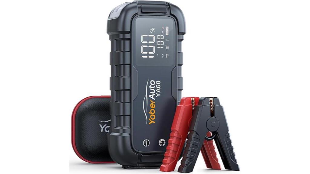 yaberauto 6000a jump starter