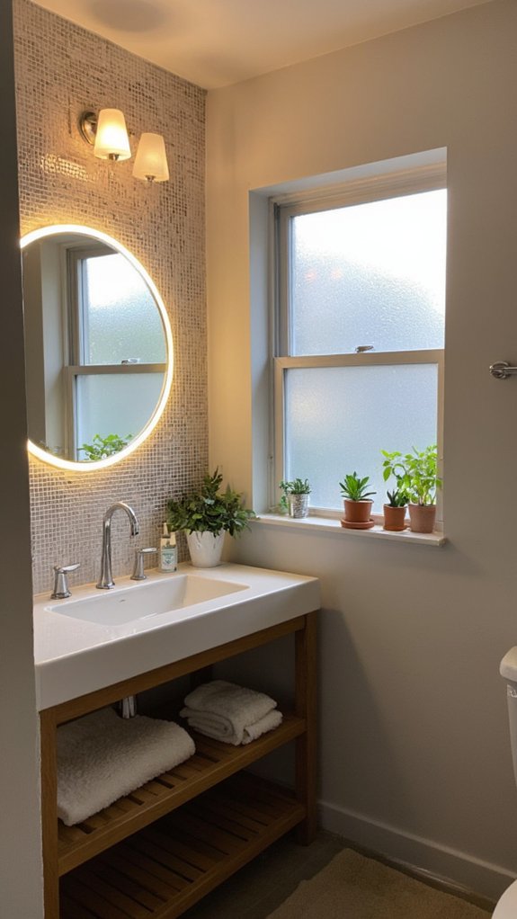 accent lighting enhances design