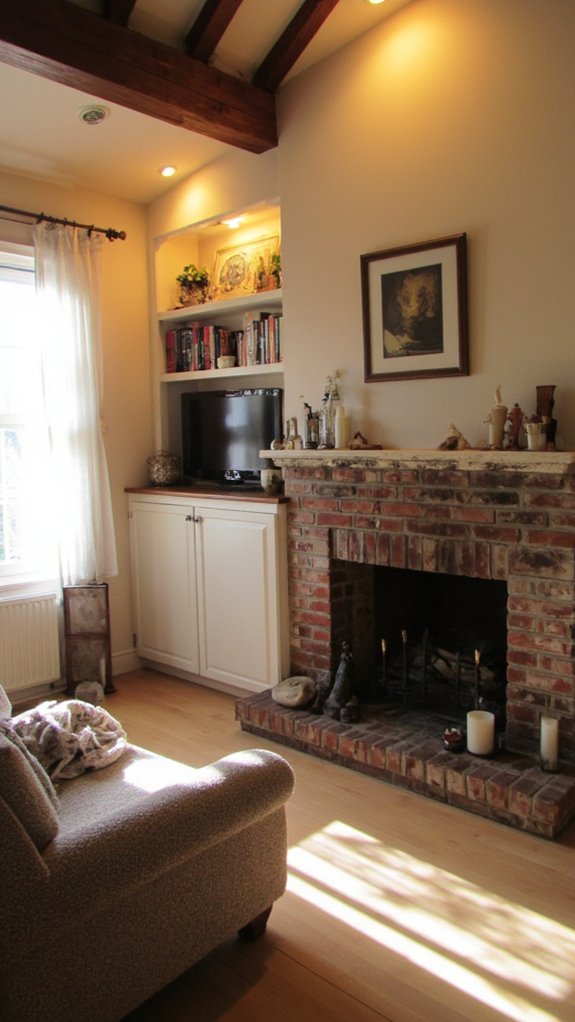 accent lighting enhances features