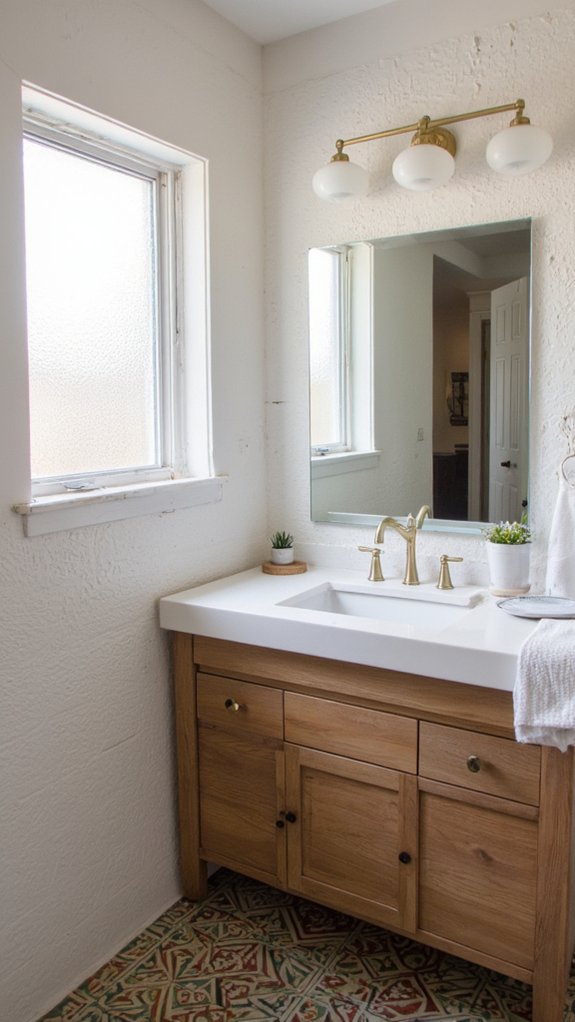 adjustable ambient bathroom lighting