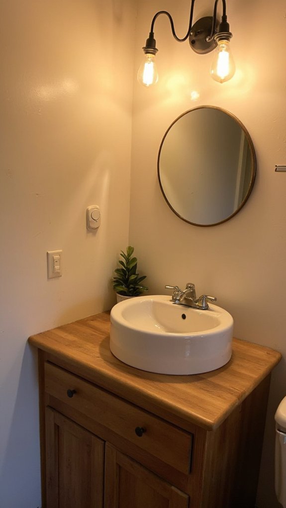 adjustable bathroom lighting options