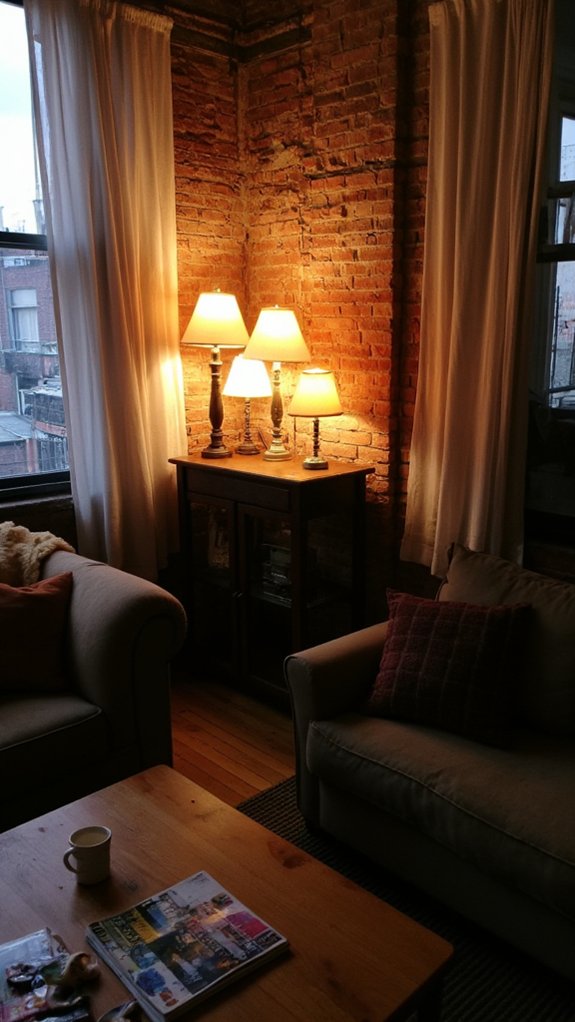 adjustable lighting for ambiance