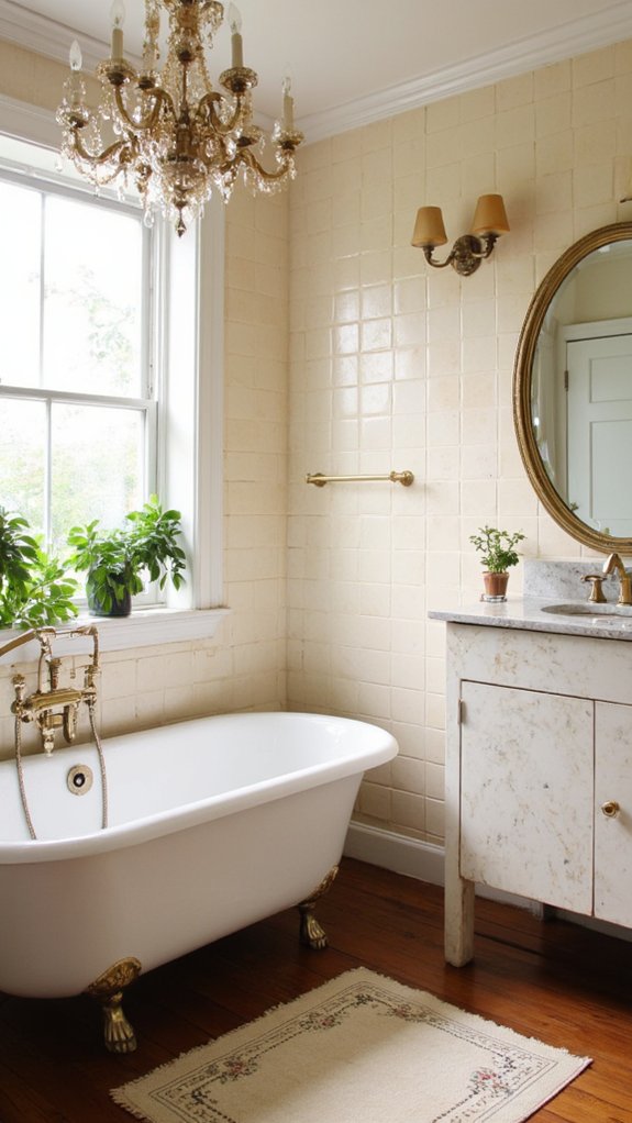 antique brass lighting styles