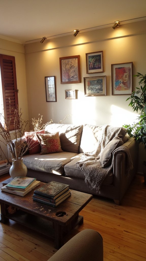 art lighting enhances space