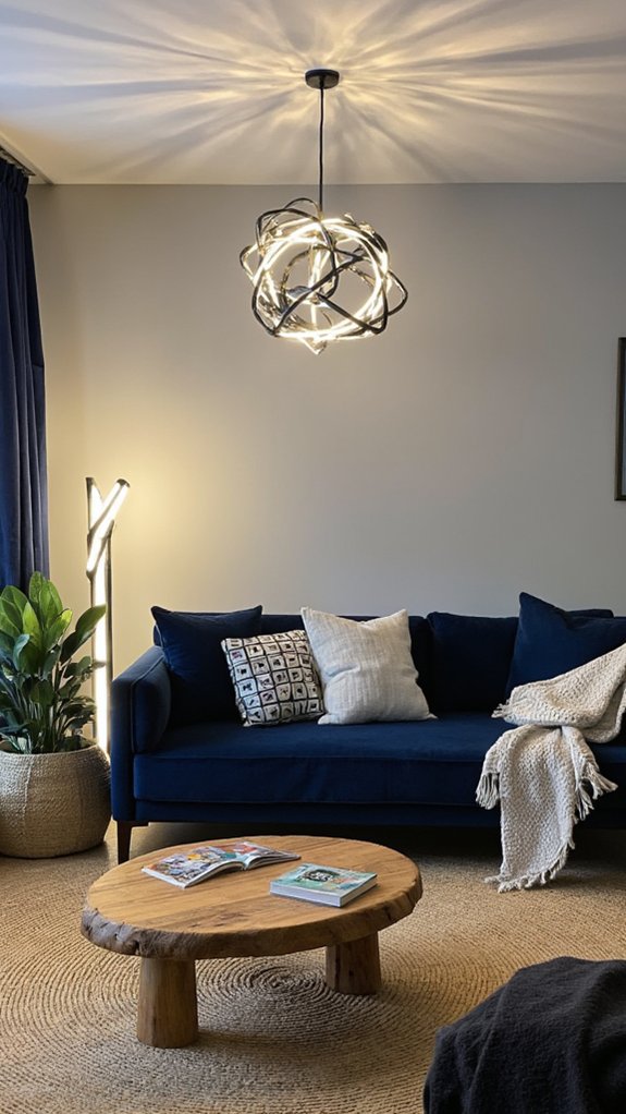 artistic light decor pieces