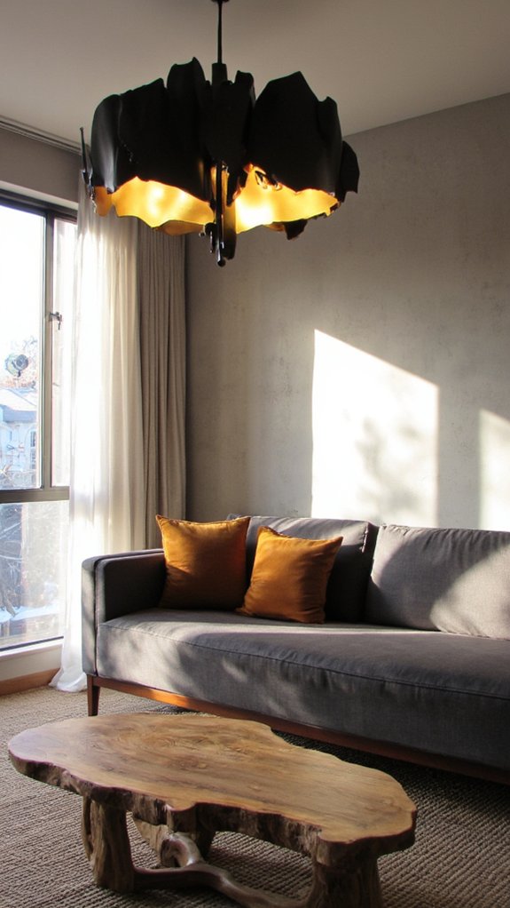 artistic light fixture transformation