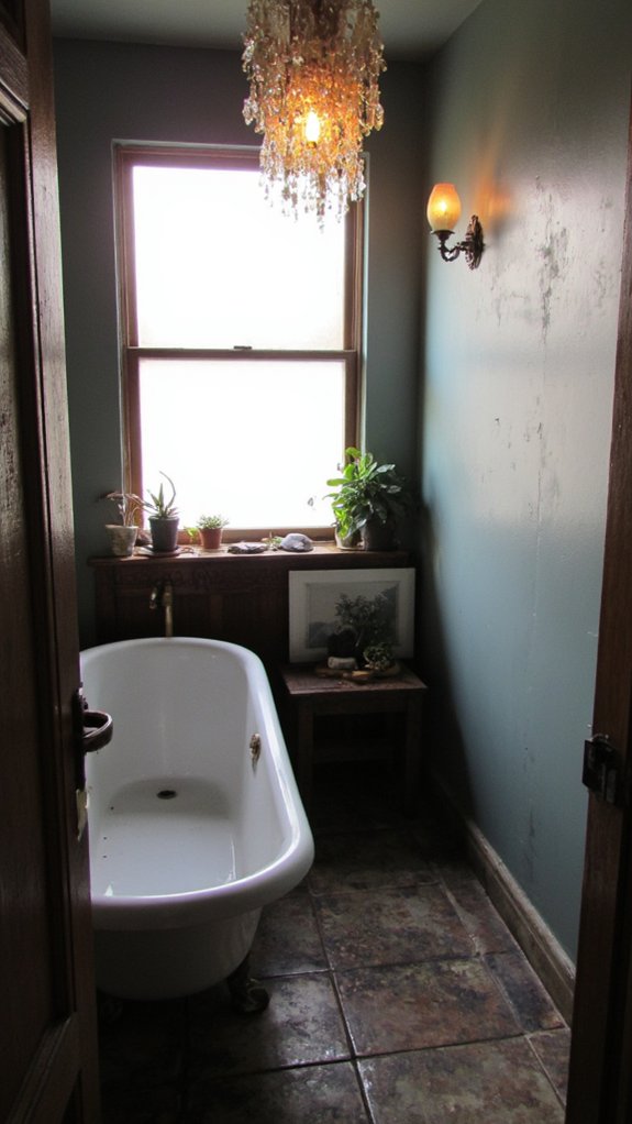 artistic lighting enhances decor