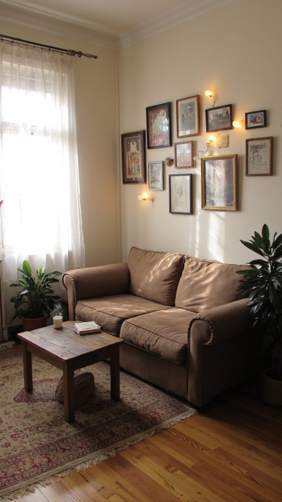 backlit gallery wall impact