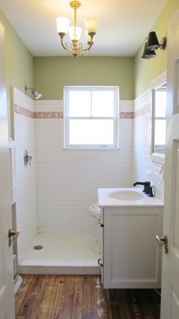 balanced bathroom lighting design